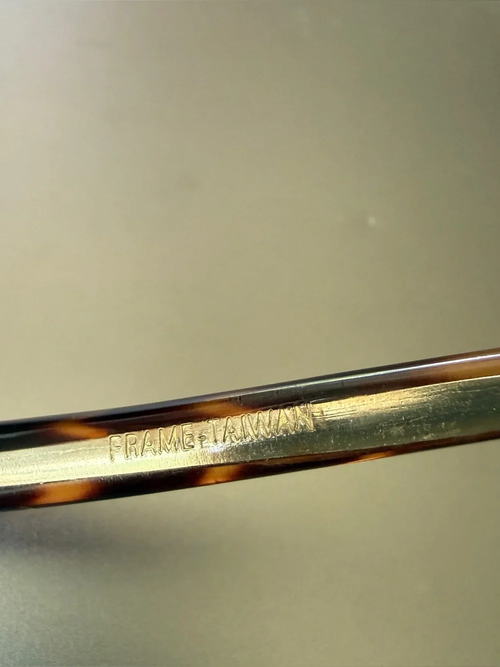 Renauld Eyeglass Frames Vintage 1970s Oversized Tortoiseshell Square with Case